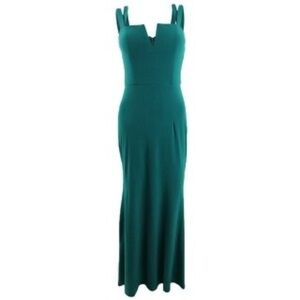 Xscape Teal Maxi Dress